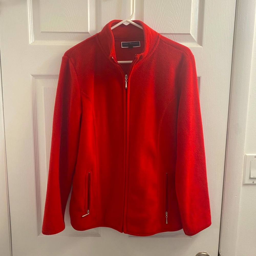 Karen Scott Sport fleece Jacket